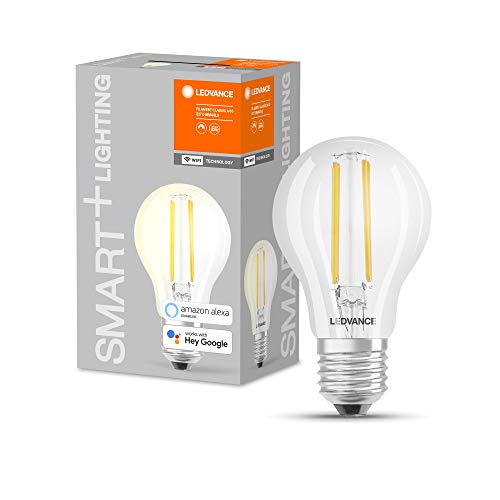 LEDVANCE Smarte LED-Lampe mit WiFi Technologie, Sockel E27, Dimmbar,...