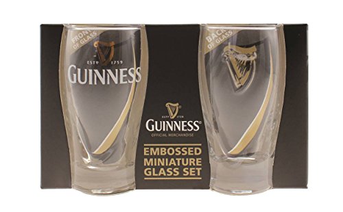 Guinness Mini Pint Shot Glass 2pk by Guinness