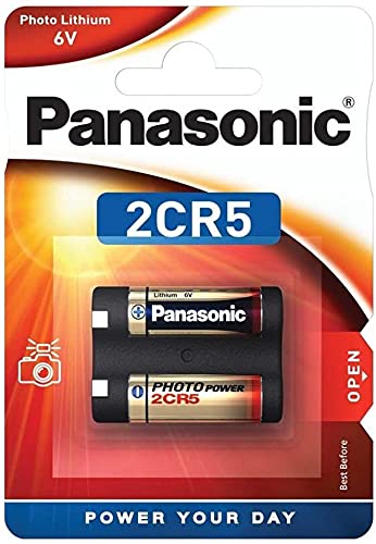 Panasonic 2CR5 6V Lithium-Batterie - Blister 1