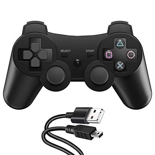 Zexrow Wireless Controller für PS3, Wireless Controller Double Shock...