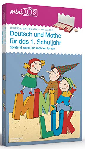 miniLÜK-Sets: miniLÜK-Set: 1. Klasse - Mathematik, Deutsch: Deutsch und...