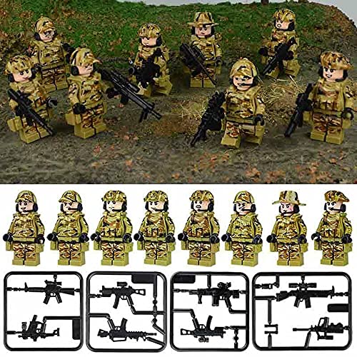 ATING Waffenbauspielzeug passend für Lego Minifiguren Militär Armee Soldaten...