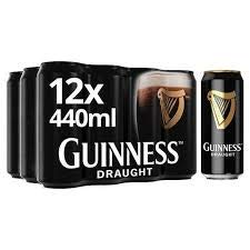 Guinness Irisches Bier, Draught - Stout (12 x 0,44l)...