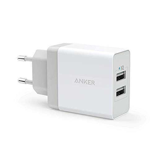Anker 24W 2 Port USB Ladegerät mit PowerIQ Technologie,...