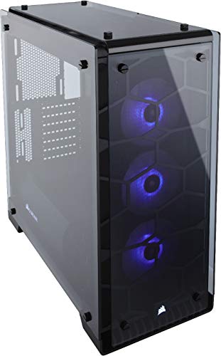 Corsair Crystal 570X RGB PC-Gehäuse (Kompakt Mid-Tower ATX, mit...