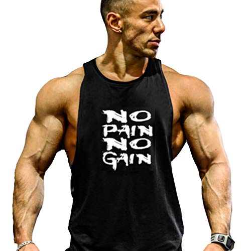 Befox Herren Cotton Tank Top Stringer Fitness Gym Shirt...