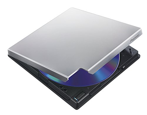 PIONEER Blu-ray Recorder, USB 3.0, 6x/8x/24x, Slimline Portable, Silber,...