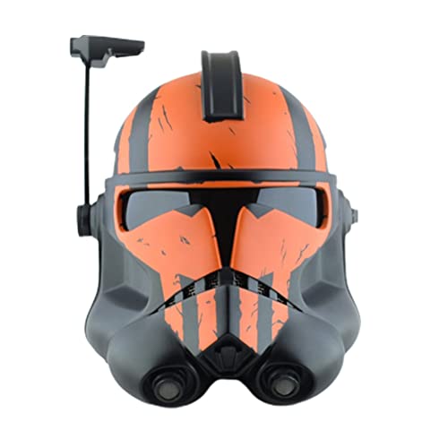 Halloween Vollkopfmaske von Mandalorianer Cosplay Helm Imperial Stormtrooper Helm
