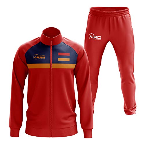 Airosportswear Armenia Concept Football Tracksuit (Red)