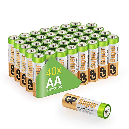 GP Batterien AA (Mignon LR6 15A) Vorratspack Super Alkaline,...