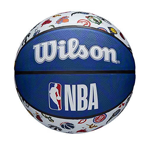 Wilson Basketball NBA ALL TEAM, Outdoor, Gummi, Größe: 7,...
