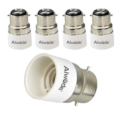 Aiwode B22 auf E14 Sockel Konverter,Lampen sockel Adapter für...