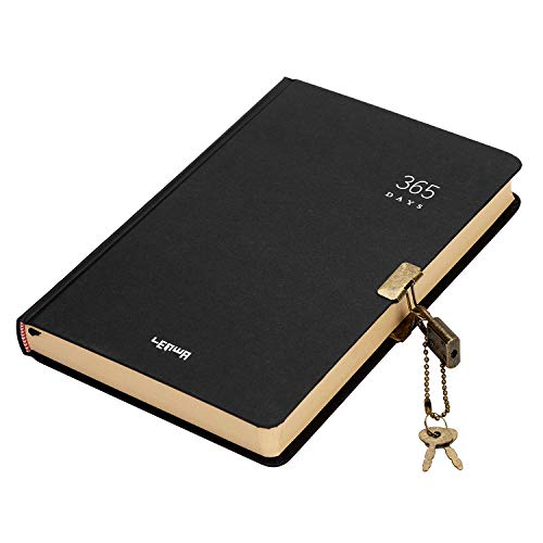 Notizbuch A5 Tagebuch Kraftpapier Hardcover Notebook 384 Linierte Seiten...