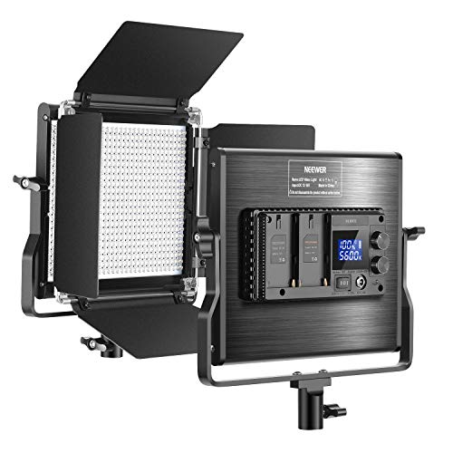 Neewer Fortgeschrittene 660 LED Videoleuchte Dimmbares Bi-Farbe zweifarbiges mit...
