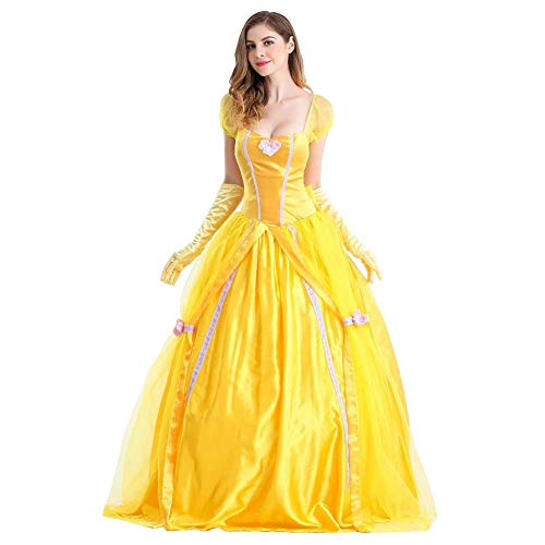 IWEMEK Damen Prinzessinnen-Kleid Schöne Fancy Dress Up Kostüm Erwachsene...